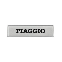 embleem woord [piaggio] tanklogo 3D 115x28mm bromfiets vespa, ciao 298723