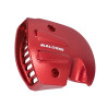transmission cover Malossi shroud cnc red vented red beverly, dragster 300, gts, lx, mp3, Runner 2520245br