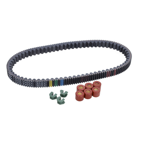 onderhoudskit Piaggio origineel variorolsets v-snaar euro-3/4 mp3-300cc, nexus 300cc, x7-300, gts 300 1r000447