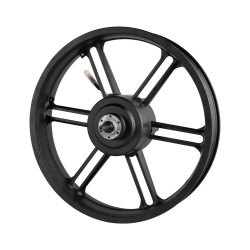 VELG MET 250W MOTOR FATBIKE OUXI V8 / V20 - ZWARTE KABEL