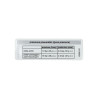 sticker Piaggio original tire pressure Primavera, sprint 1g000151