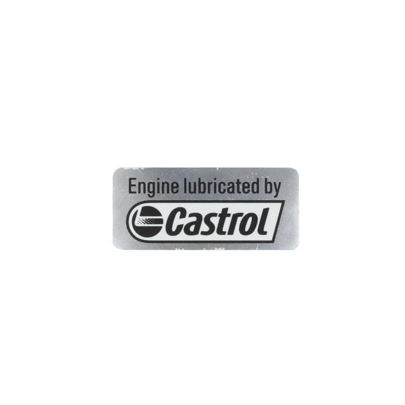 sticker Piaggio original word [castrol] 2h002046