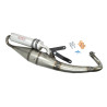 uitlaat Leovince hand made tt aluminium fly 2t, typhoon, zip 2t 4065