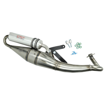 exhaust Leovince hand mate tt alu aluminum sco piaggio 2t 4066