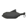 uitlaat sito 2t gilera (model SM06) zwart dragster 125/180, hexagon 125/150, runner 125cc, runner 180cc, skipper 125/150 0213