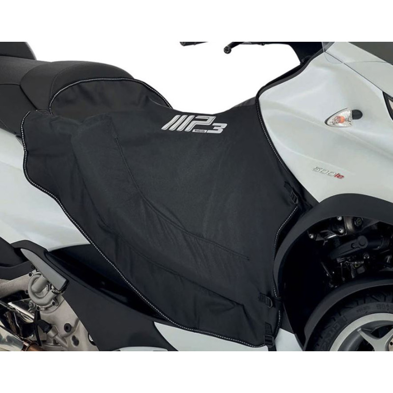leg shield Piaggio original euro-4/5 (heatable) mp3 500cc, mp3-300cc, mp3-400cc 605576m011