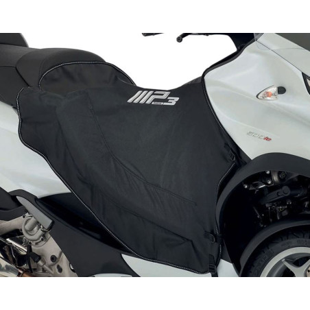 beenkleed Piaggio origineel euro-4/5 (verwarmbaar) mp3 500cc, mp3-300cc, mp3-400cc 605576m011