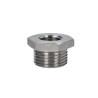 lambdasonde BGM PRO verloopmoer universeel rvs m18/12mm van E-3/4 naar E-5 sco piaggio, gts alle mod. bgm49339