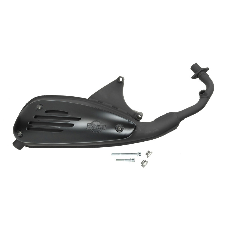 uitlaat Sitoplus zwart piaggio, primavera, sprint, zip, liberty 4t 0749b