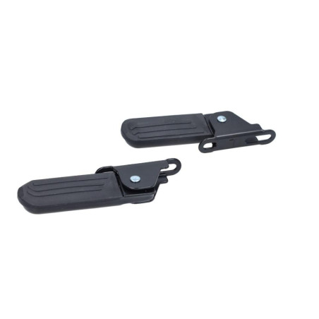 DUO VOETSTEUNSET (L+R) VOOR FATBIKE OUXI V8 / V20 - UITKLAPBAAR