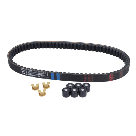 maintenance kit Piaggio original variator roller sets v-belt 125cc fly 125cc, habana, lx 125cc, mojito, sportcity one 125cc, lib