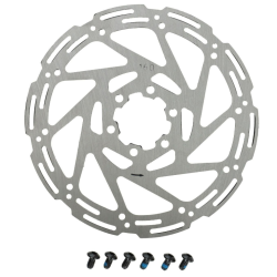 REMSCHIJF FATBIKE 6-GAATS (160MM) V8 - V20 VOOR/ACHTER
