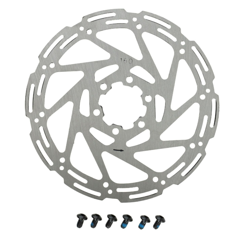 REMSCHIJF FATBIKE 6-GAATS (160MM) V8 - V20 VOOR/ACHTER