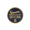 embleem Piaggio origineel woord [officina 8] sprint, primavera 2h007471