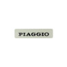 embleem woord [piaggio] tanklogo 115x28 mm vespa zwart ciao 182346