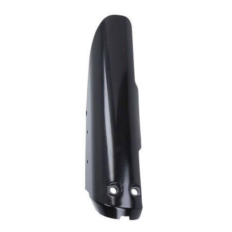 beschermplaat Piaggio origineel voorvork rechts zwart rx-sx 50, senda R, senda sm 00h06305991