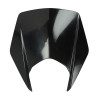 koplampspoiler Piaggio origineel zwart derbi senda, rx - sx 125 86420600w0n