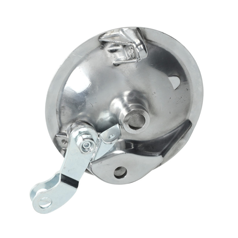 brake backing plate rear + brake lever set ms50, puch mv