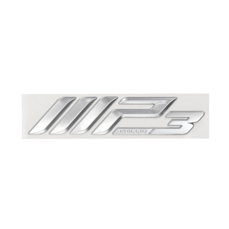 emblem Piaggio original word [mp3] 300/400/500 silver mp3 1b001460