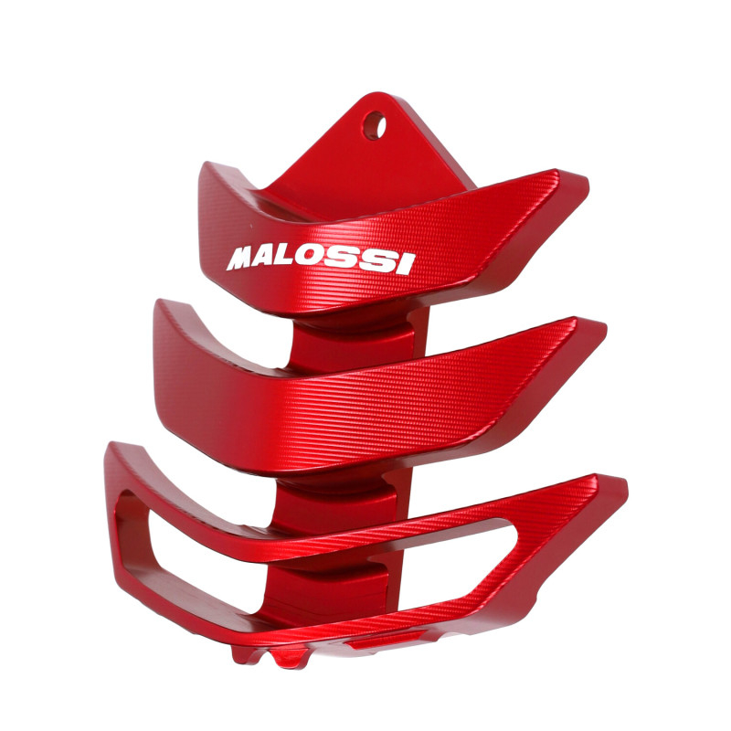 sierstuk malossi voorscherm neusstuk cnc euro-5/5+ vespa rood gts 125-310 8120499br