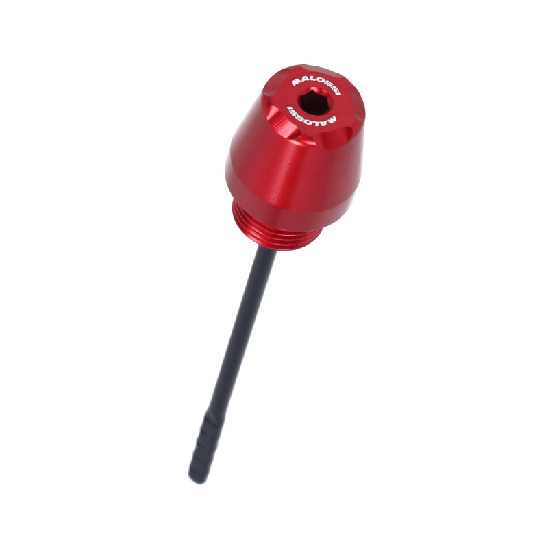 oil dipstick Malossi Euro-5+ cnc Vespa red gts 125cc, gtv 310, mp3-310cc, gts 310 1020491br