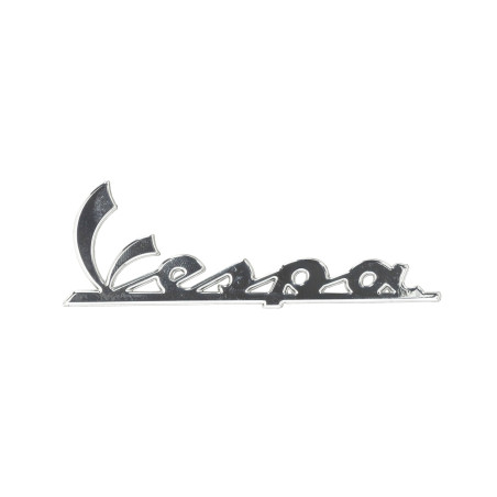 embleem chroom Piaggio origineel woord [vespa] Euro-5/5+ vespa elettrica, sprint, primavera 2h004256