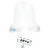 windshield Regia with mounting set high (made in EU) clear nipponia elegance, AGM Supreme, BTC insetto