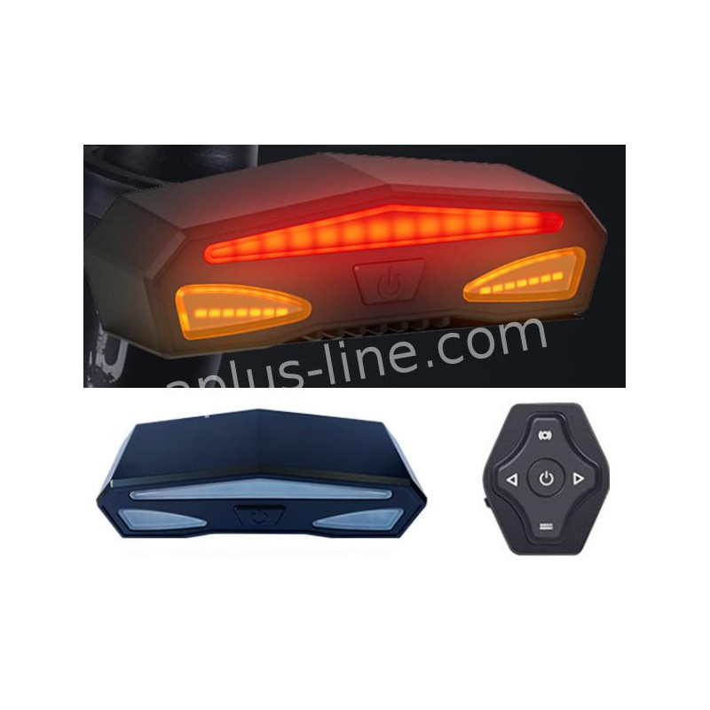 ACHTERLICHT APLUS UNIVERSEEL E-STEP/E-BIKE (BL08) + AFSTANDSBEDIENING