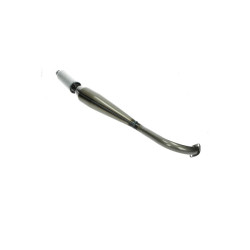 uitlaat tecno lang sport blank/alu puch maxi