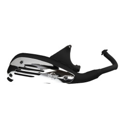 exhaust Sitoplus 2st black fly, liberty, lxv, Primavera, sprint, et2, mojito piaggio engine, vespa lx, vespa S 0264