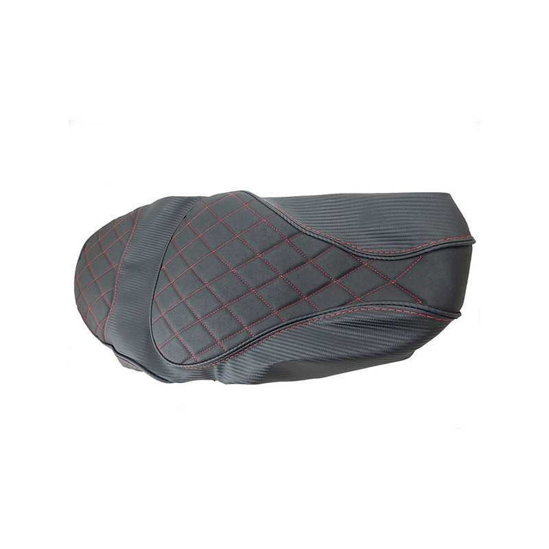 seat cover Regia (made in EU) Bentley stitch black/red sprint