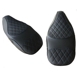 seat cover Regia (made in EU) Bentley stitch black/blue sprint