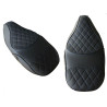 buddydek Regia (made in EU) luxe stiksel zwart/blauw sprint