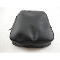 rear carrier pillow (made in EU) cover black china retro/torino
