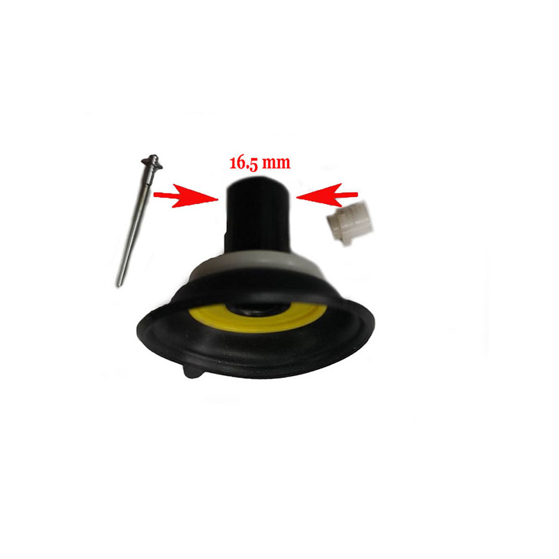 throttle slide carburator 16.5mm sco gy6, sco kymco 4t, sco sym 4t