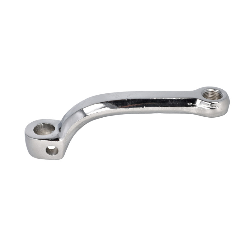 crank universeel oldtimer rechts 120mm chroom