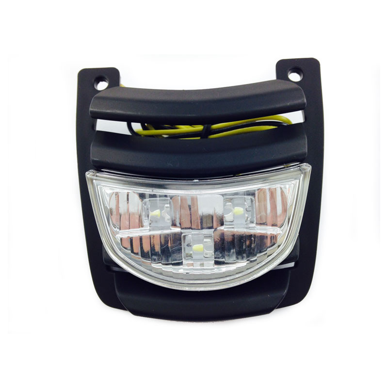 rooster + led lamp voorscherm midden zwart mat vespa S op op