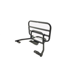 rear carrier Faco foldable black matt zip 4t op op