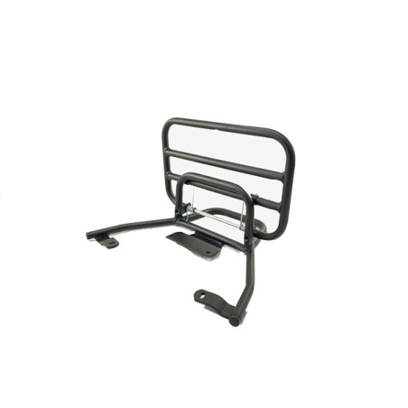 rear carrier Faco foldable black matt zip 4t op op
