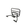 rear carrier Faco foldable black matt zip 4t op op