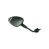 mirror short vespa left m8 black matt sprint