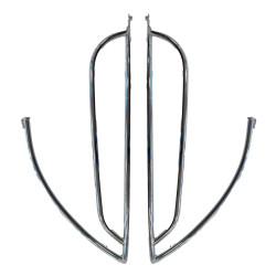 VALBEUGELSET ACHTER CHROOM VESPA PRIMAVERA/SPRINT ORIGINEEL
