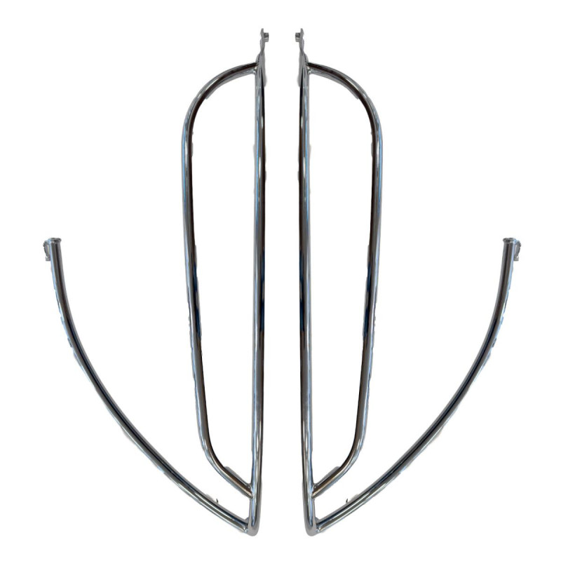 VALBEUGELSET ACHTER CHROOM VESPA PRIMAVERA/SPRINT ORIGINEEL