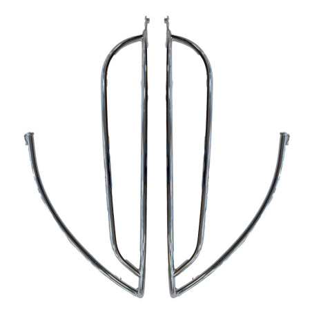 VALBEUGELSET ACHTER CHROOM VESPA PRIMAVERA/SPRINT ORIGINEEL