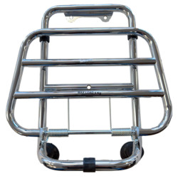 VOORKLAPDRAGER CHROOM VESPA GTS ORIGINEEL