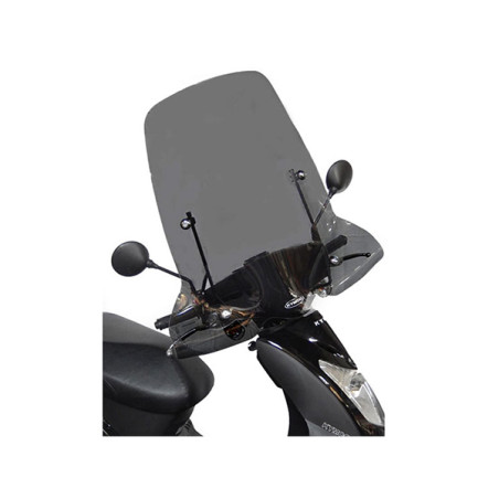 windshield Kymco original with mounting set high smoke Kymco Agility 29920005s