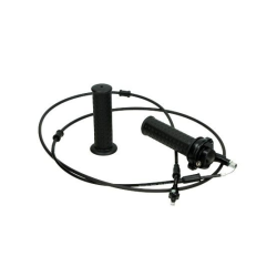 GASHENDEL PIAGGIO + KABEL EURO-4/5 ZIP 4T - ORIGINEEL