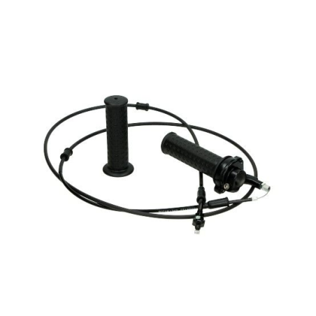 GASHENDEL PIAGGIO + KABEL EURO-4/5 ZIP 4T - ORIGINEEL