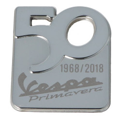embleem Piaggio origineel beenschild jubileum 1968/2018 [50] primavera 50/125/150 2h002731