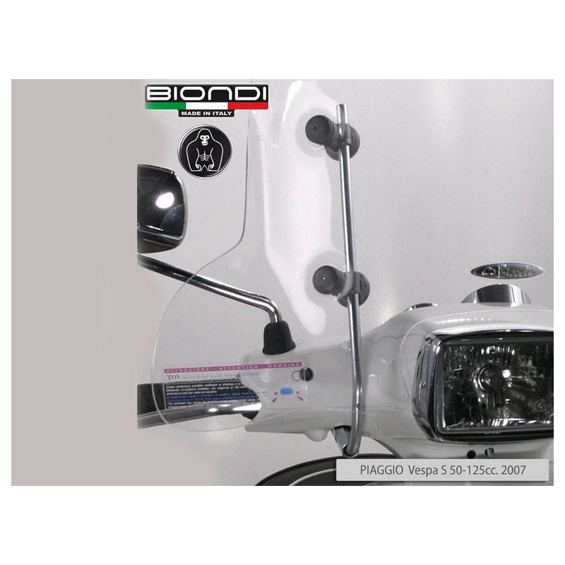 windshield Biondi fixation kit for 103113+103119 vespa S op op